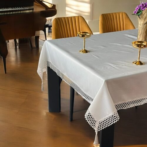 Stolnjak Milje 160x220cm Bela boja