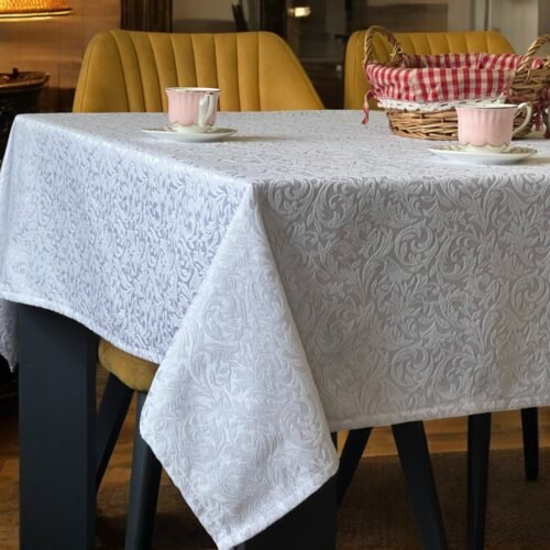 Stolnjak Kitchen Nova 150x220cm Bela boja A8