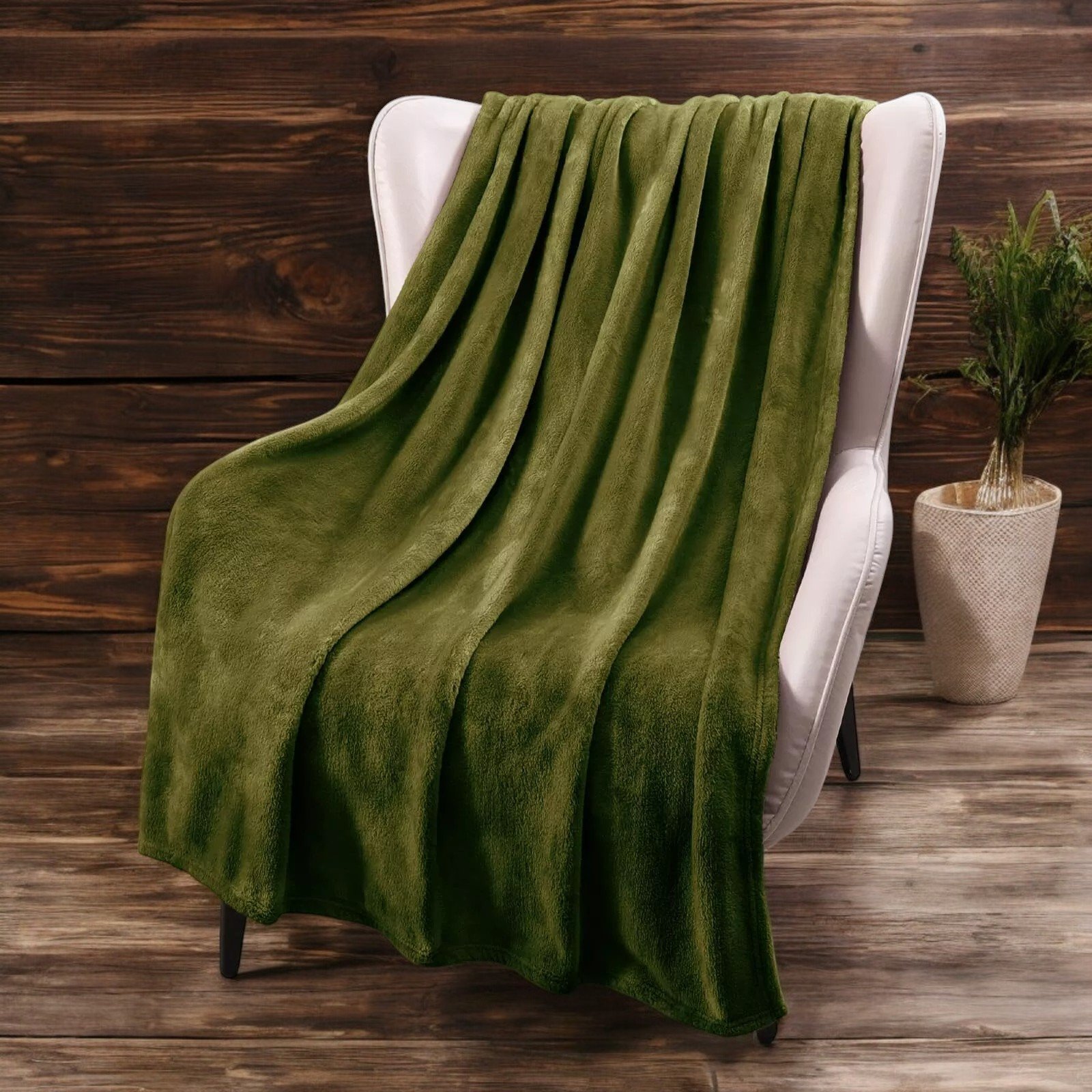 Ćebe Soft One 150x200cm Dark Green
