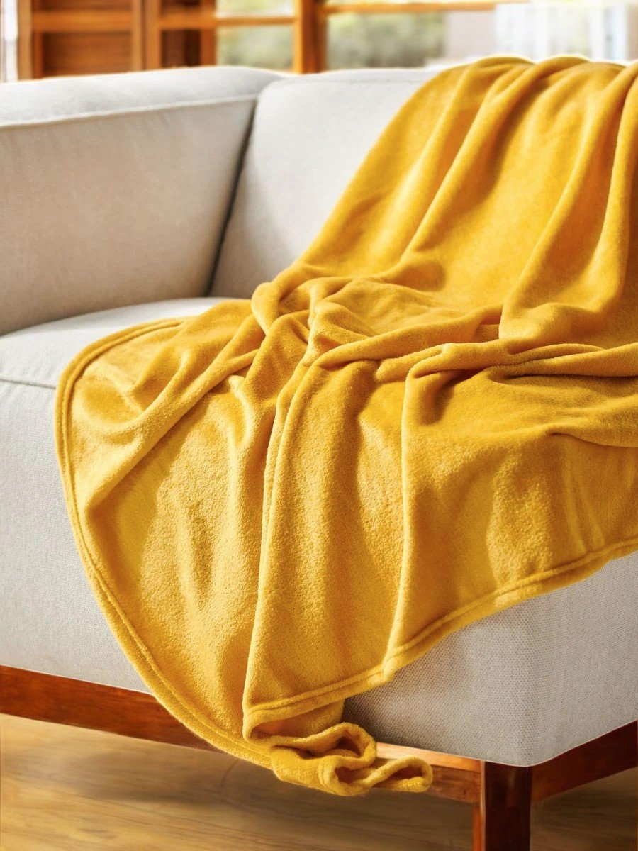 Ćebe Soft One 150x200cm Oker