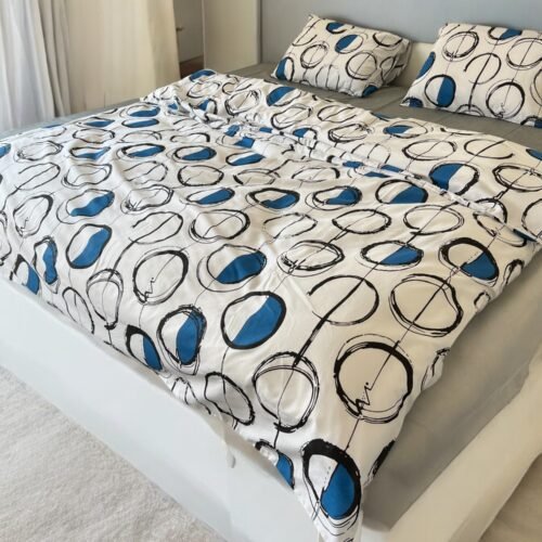 Posteljina Blue eye Viktorija 200x220cm