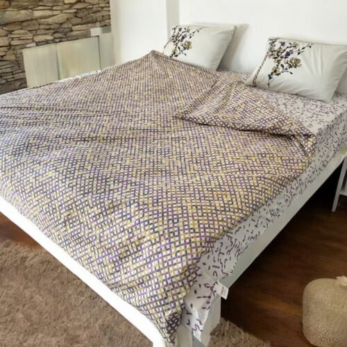 Komplet posteljina sa štepanom navlakom 160x220cm D9