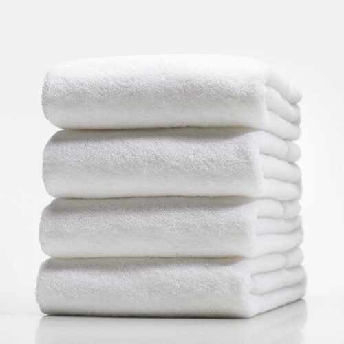 Peškir Hotelski Glat 500g/m2 70x140cm Bela boja