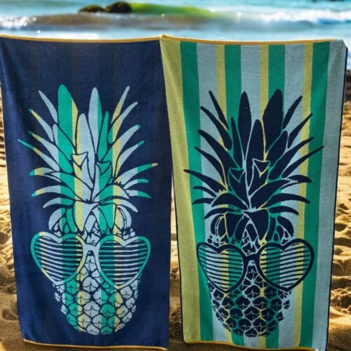 Plažni peškir Ananas 86x160cm