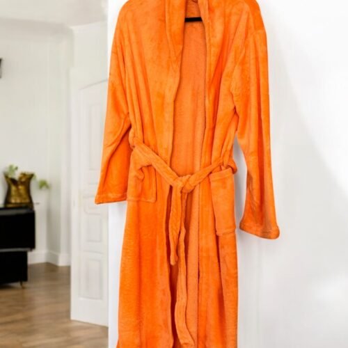 Bade mantil Mikrofiber Orange veličina XL
