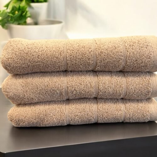 Peškir Bordura 40x80cm 550g/m2 Kapucino boja Indy