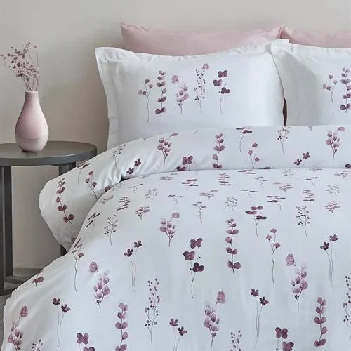 Posteljina od satena 200X220cm Satin Series Kylie pembe