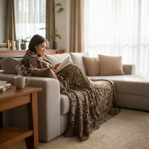 Ćebe Nerc Print 150x200cm A3