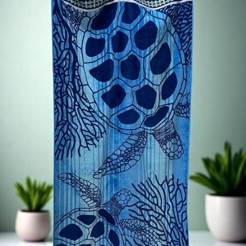 Plažni Peškir Sea Turtle – 100% Pamuk