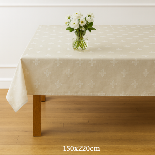 Stolnjak Petra 150x220cm  Svetlo krem boja