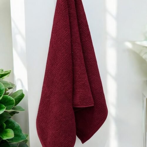 Peškir Stock 50x100cm S31 Dezen Bordo boja