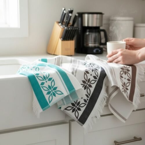 Set od 6 kuhinjskih krpa Zakard dezen broj 4