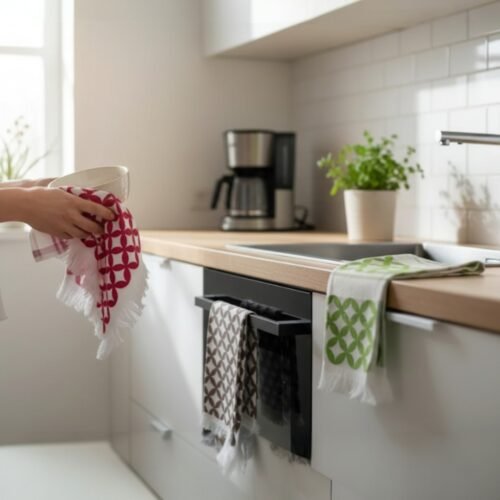 Set od 6 kuhinjskih krpa Zakard dezen broj 7