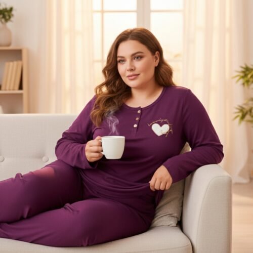 Ženska pidzama-komplet XXL veličina KOD 2501