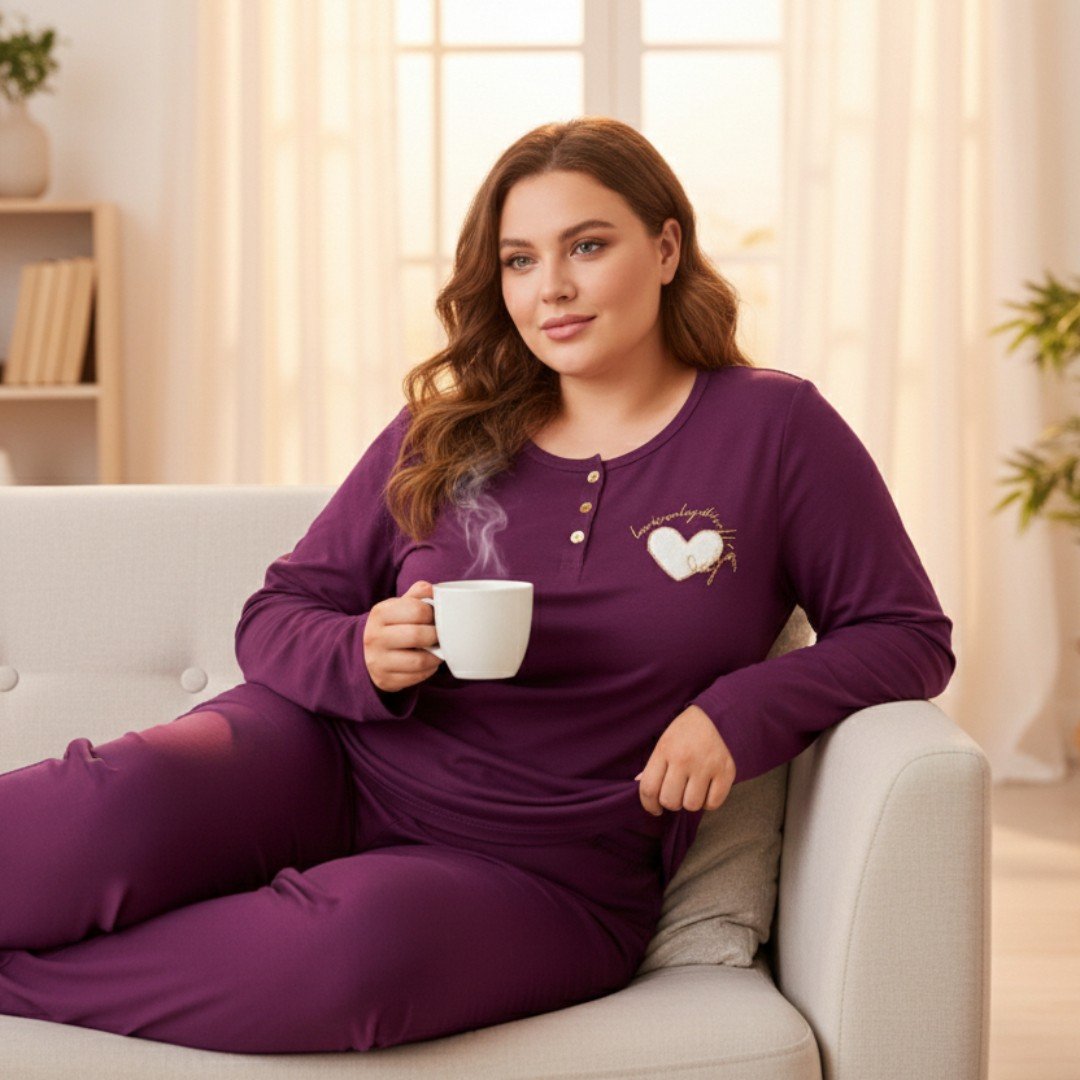 Ženska pidzama-komplet XXL veličina KOD 2501