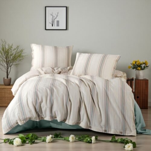 Posteljina Clasy Native – 100% Pamuk za Francuski Ležaj - Imre V1