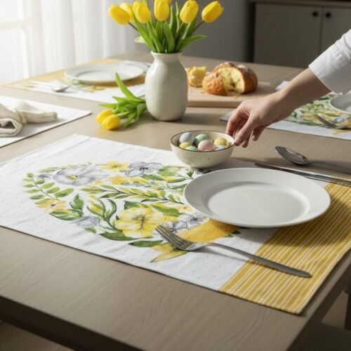 Kuhinjska krpa 50x70cm - Flower