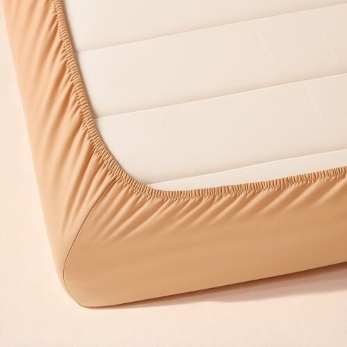 Čaršav Pamuk 90x200/25cm Kajsija boja