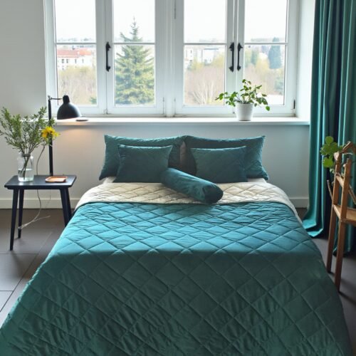 Plišani prekrivač Green 200x230cm