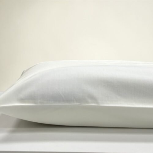 Jastučnica -Bela boja 40x60cm 100% pamuk Dezen Glat