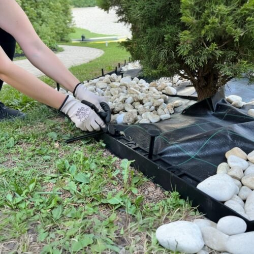 Set graničnika za travu 30 m – Grass Border + 96 klinova za fiksiranje