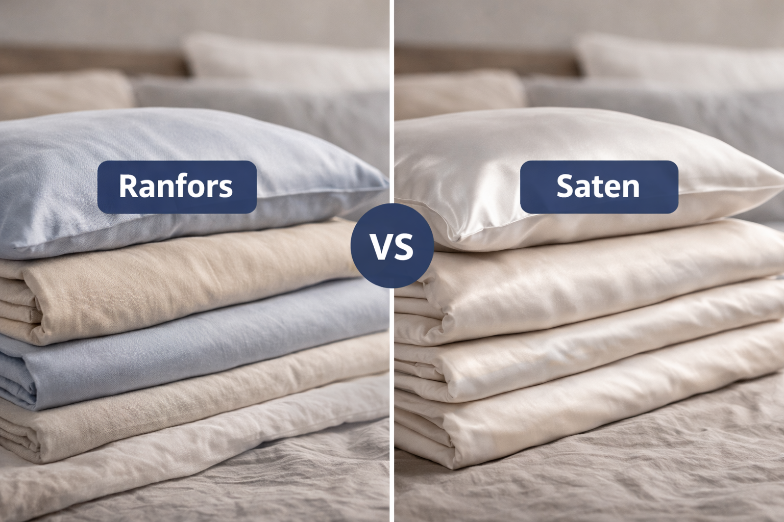 Ranfors ili saten – koja posteljina je bolja i šta izabrati?