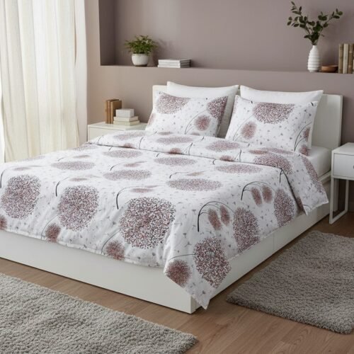 Pamučna posteljina Rose Garden cvetna luksuzna 200x200