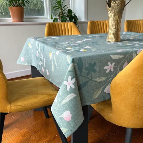Stolnjak 150x150cm Dezen Flower Dark Green