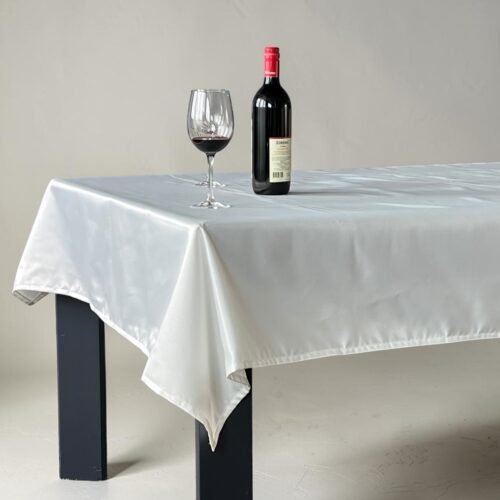 Stolnjak " Damast Glat " - 150x160cm  Prljavo bela boja