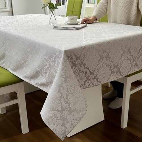 Stolnjak Delux 150x220cm Kruna - Siva boja