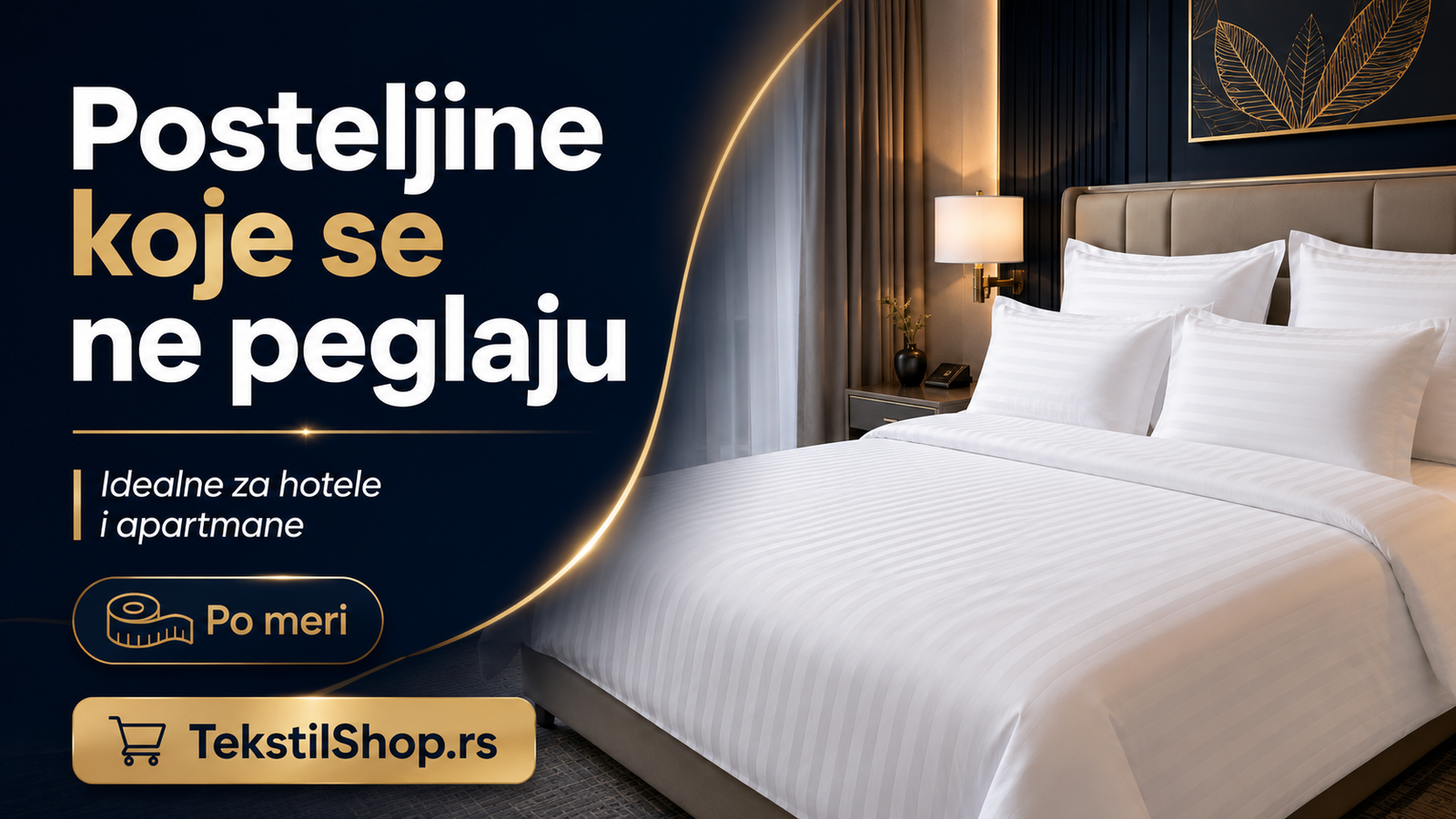 Hotelske posteljine koje se ne peglaju: pametan izbor za hotele i apartmane