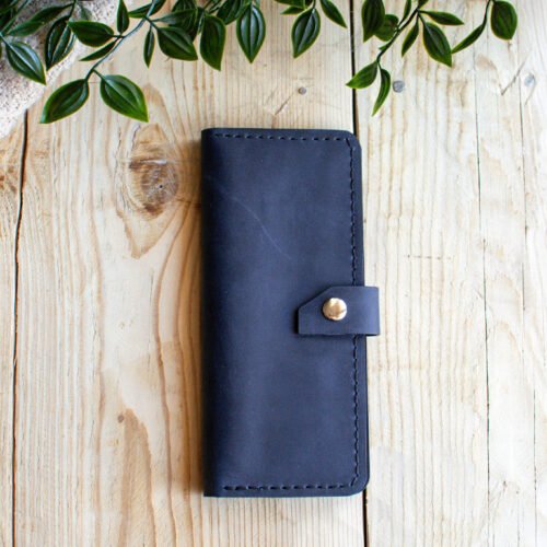 Kožni novčanik LONG WALLET Blue NV216-131
