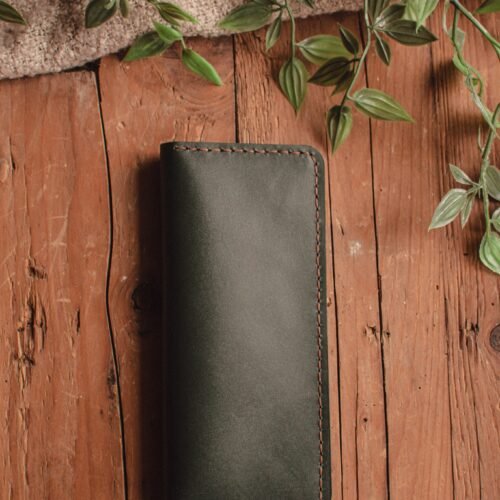 Kožni novčanik LONG WALLET V2 Black NV216-142