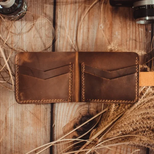 Kožni novčanik PACMAN MONEY Brown NV216-17