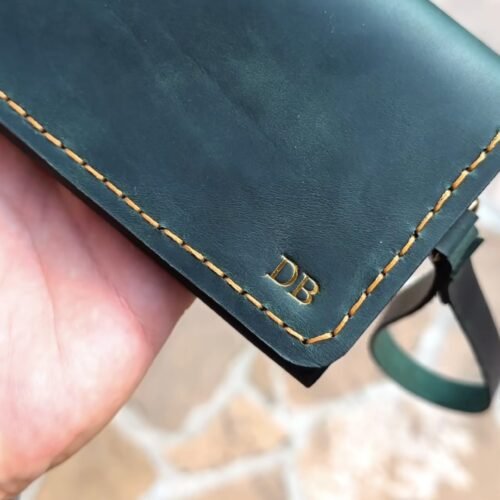 Kožni novčanik ZIPPER WALLET Black NV216-21