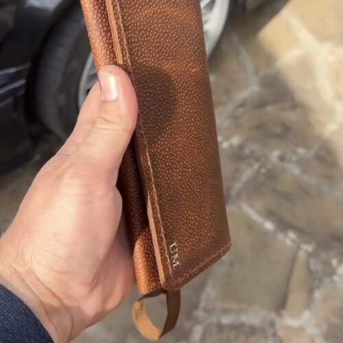 Kožni novčanik ZIPPER WALLET Brown NV216-212