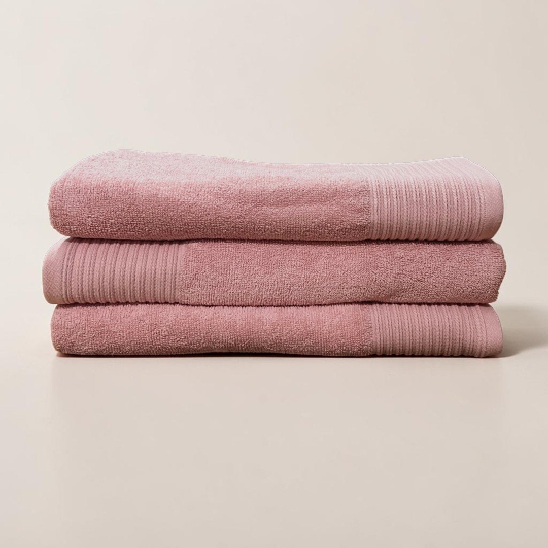 Peškir Stock Roze boja 140x75cm C25