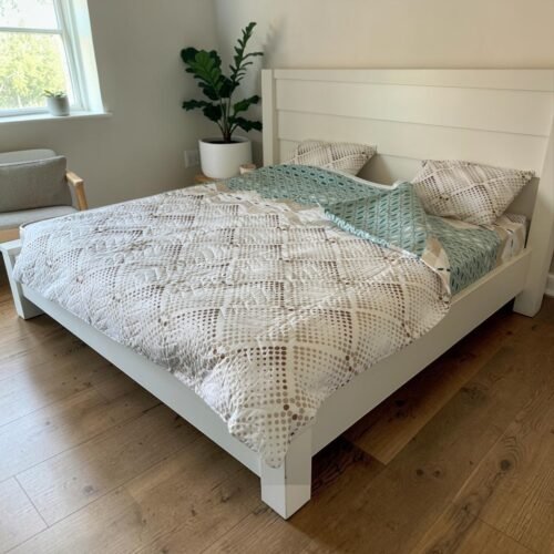 Komplet posteljina sa štepanom navlakom 200x220cm D23