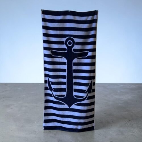Plažni peškir – 100% pamuk – 154 x 74 cm Sidro