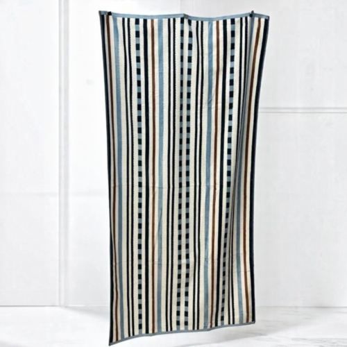 Plažni peškir "Retro Stripe" – 86x162 cm