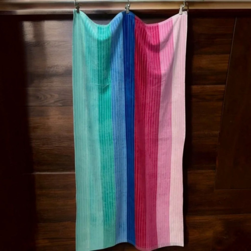 Plažni peškir „Color Wave“ – 170x94 cm | 100% Pamuk