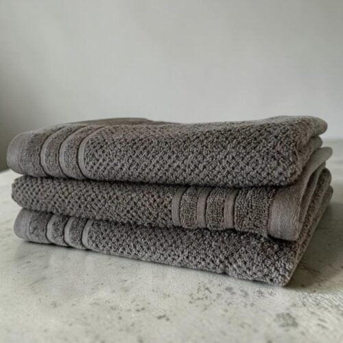 Peškir Popcorn Siva boja 50x100cm
