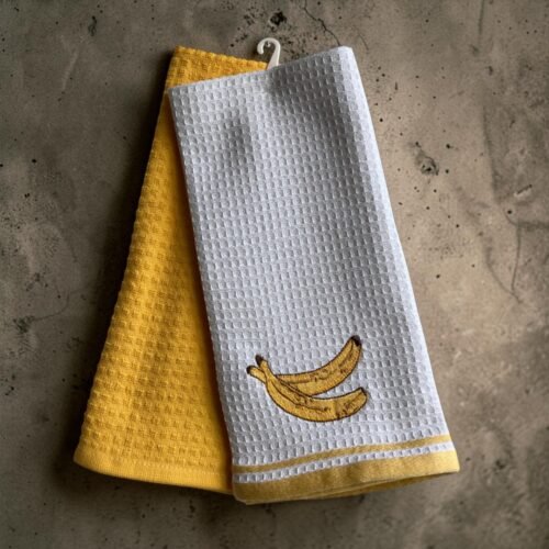 Set kuhinjskih krpa 40x60cm Wafle - Banana