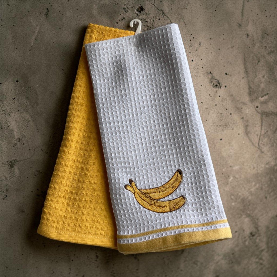 Set kuhinjskih krpa 40x60cm Wafle - Banana