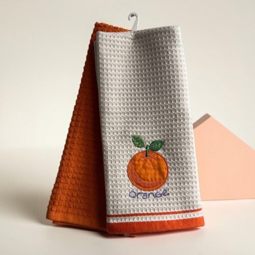Set kuhinjskih krpa 40x60cm Wafle - Orange
