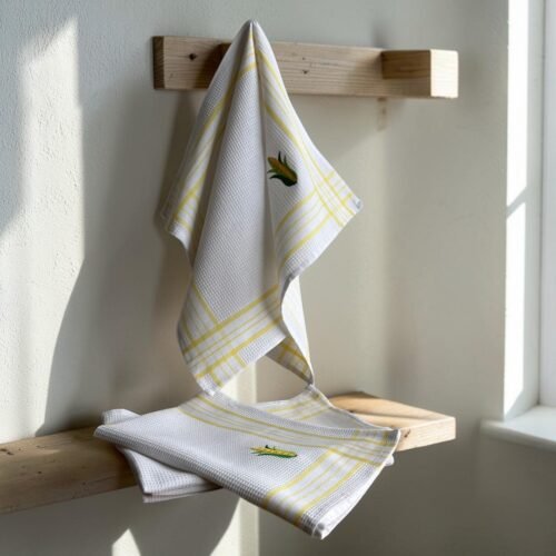 Kuhinjska krpa 45x65cm - Kukuruz - Waffel vez model