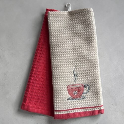 Set kuhinjskih krpa 40x60cm Wafle - Šoljica
