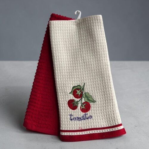 Set kuhinjskih krpa 40x60cm Wafle - Paradajz