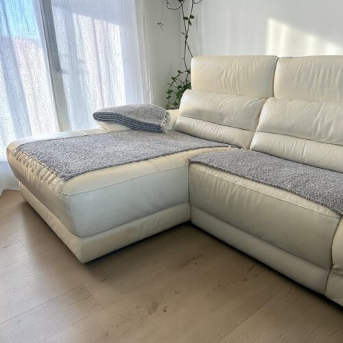 Prekrivač set - Handmade Svetlo siva boja